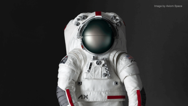 The Axiom Extravehicular Mobility Unit spacesuit