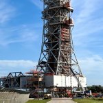 The Mobile Launcher 2 under construction